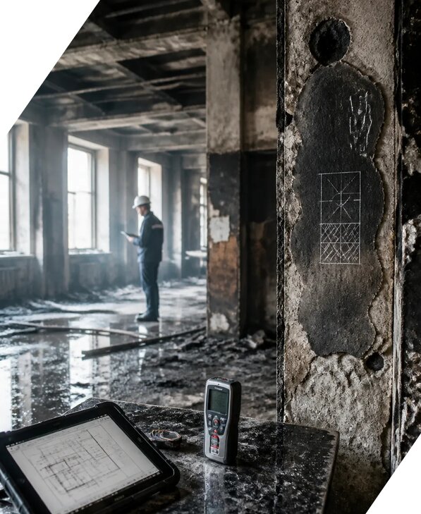 Обследование зданий после пожара в Алексине от 16482 р. | ЭкспертизаРоссия