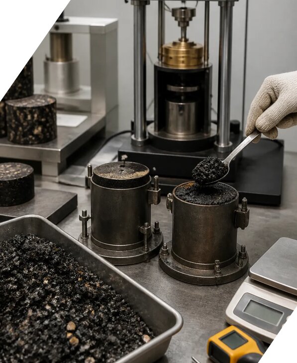 Испытание асфальтобетонной смеси в Алексине от 5494 р. | ЭкспертизаРоссия