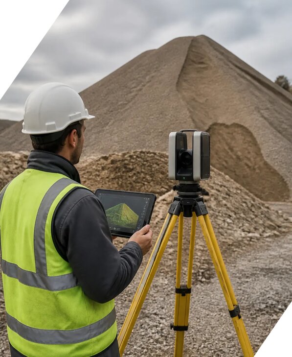 Лазерное 3D сканирование насыпей в Алексине от 16482 р. | ЭкспертизаРоссия